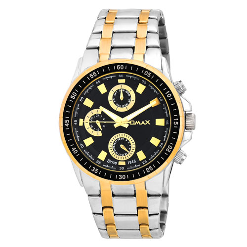 Multifunction Black Dial Watches for Men at Best Price in India - OMAX